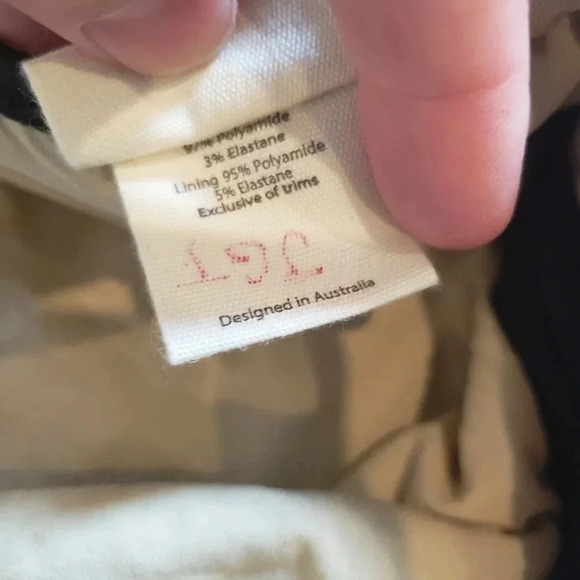 2/$25-Peony One Piece Textured Single Shoulder Swimsuit AU size 8/US 4 - Picture 13 of 15